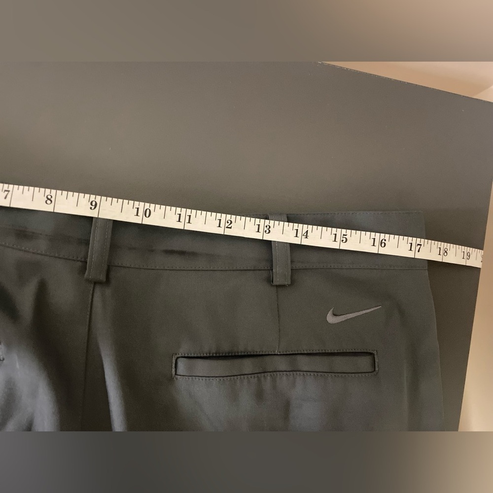 Nike Men’s Flat Front Flex Golf Gray Pants 34x30 - Picture 9 of 15